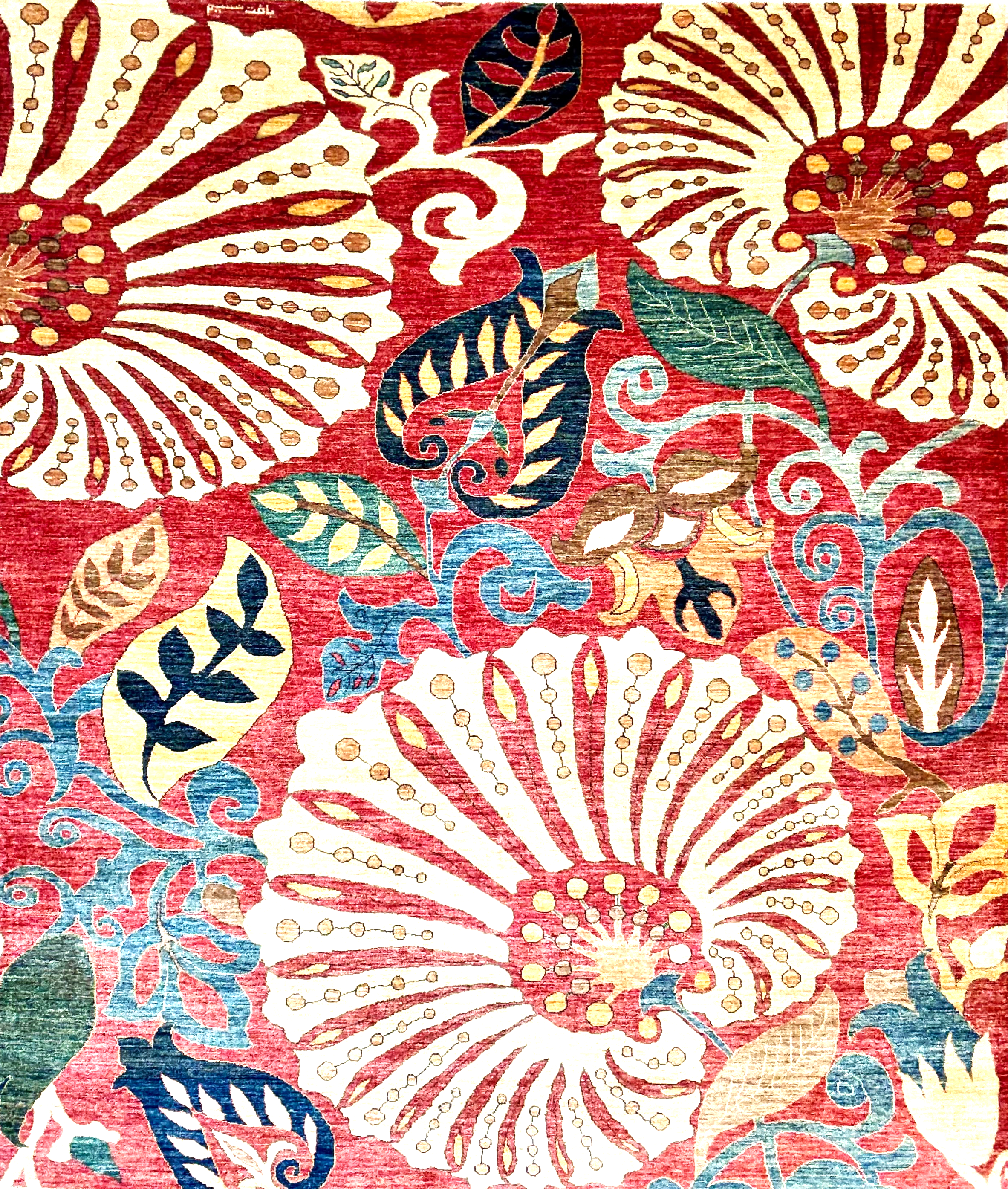 10735 – Designer Hand-Knotted Rug