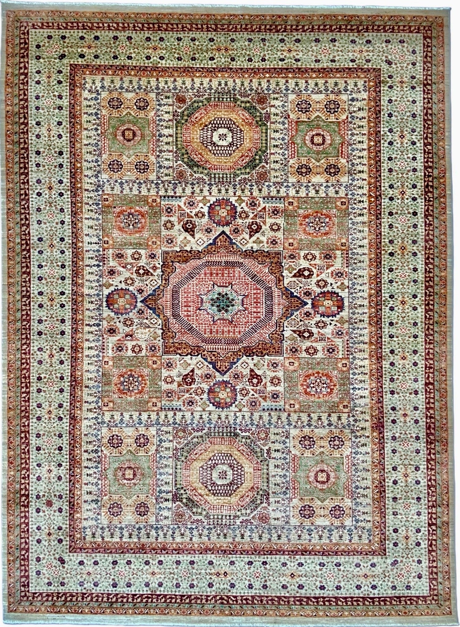 10473 - Bamyan Hand-Knotted Wool Rug