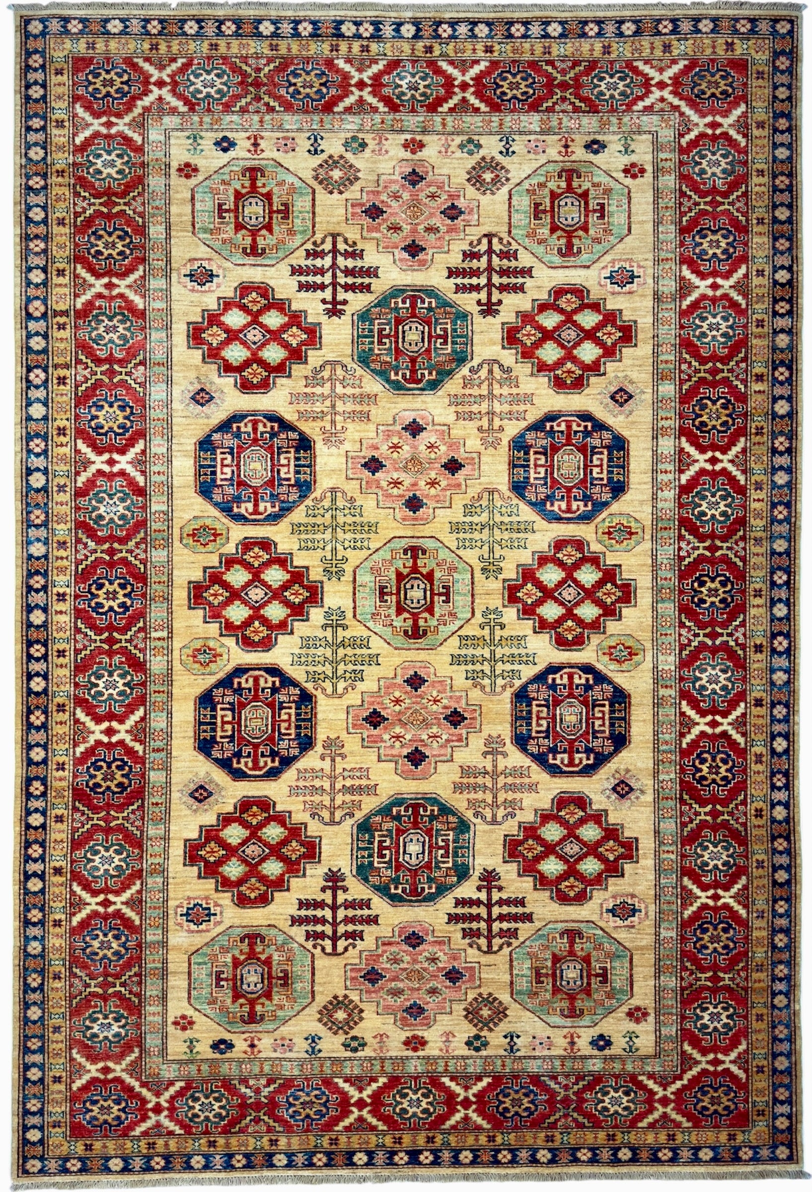 9566 - Tupuchi Hand-Knotted Wool Rug