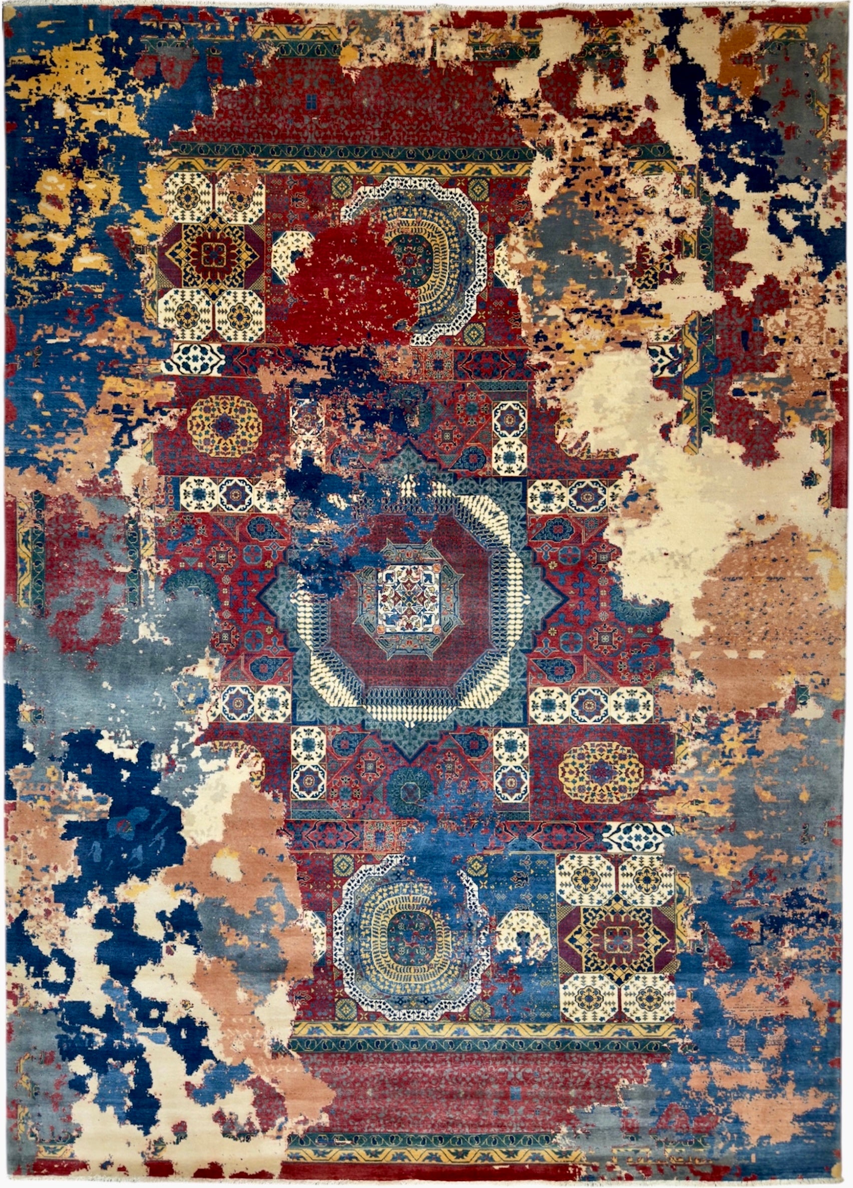 10819 - Doshi Hand-Knotted Wool Rug