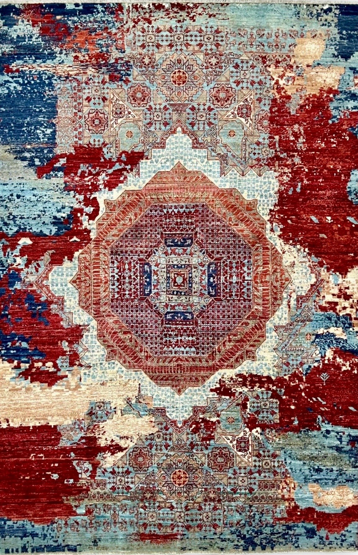 10285 – Designer Hand-Knotted Rug