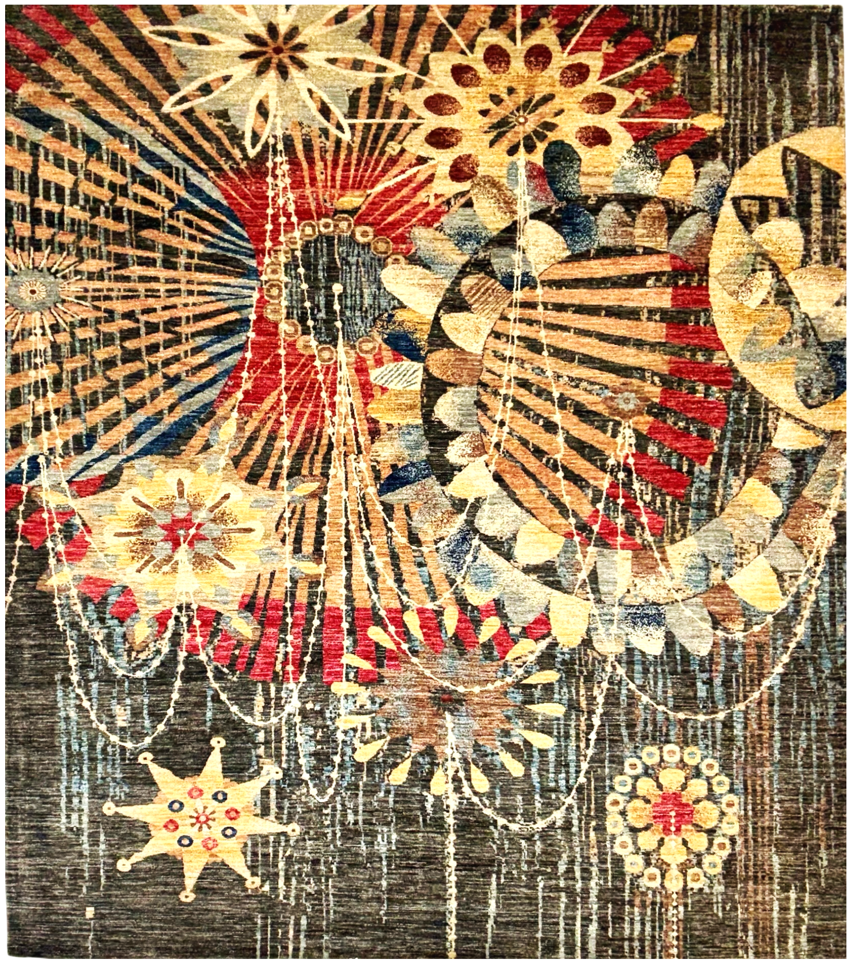 10734 – Designer Hand-Knotted Rug