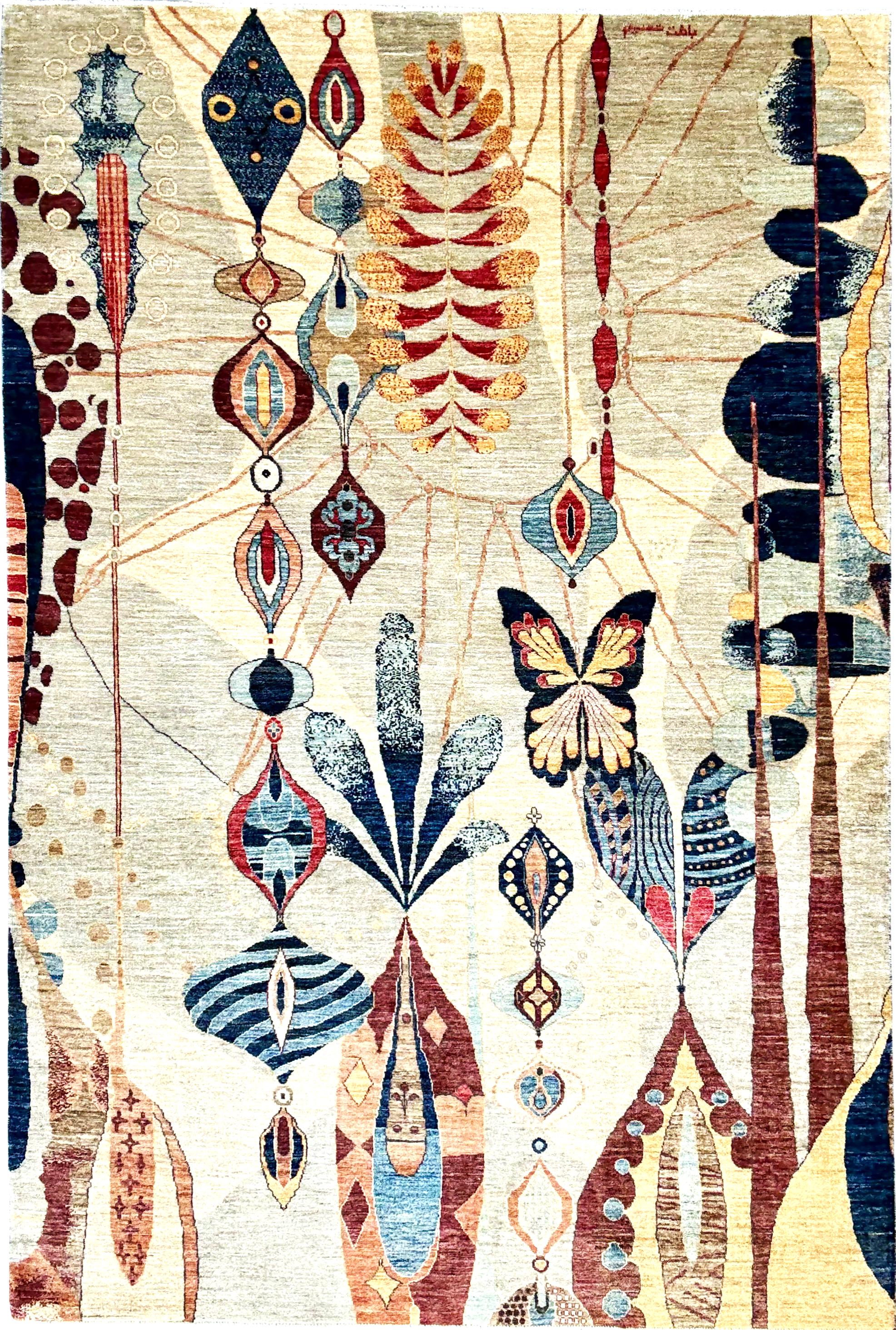 10756 – Designer Hand-Knotted Rug