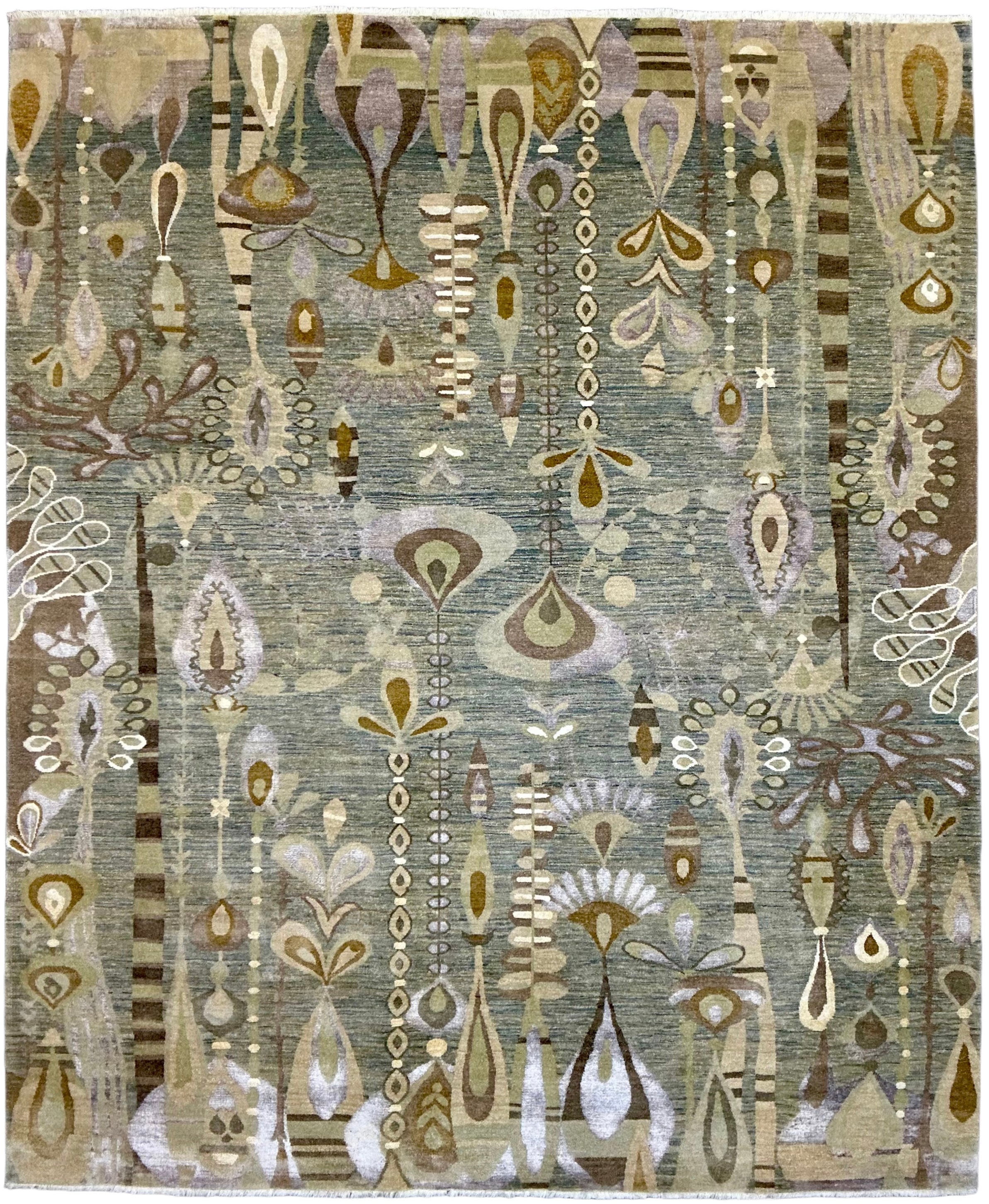 5690 – Designer Hand-Knotted Rug
