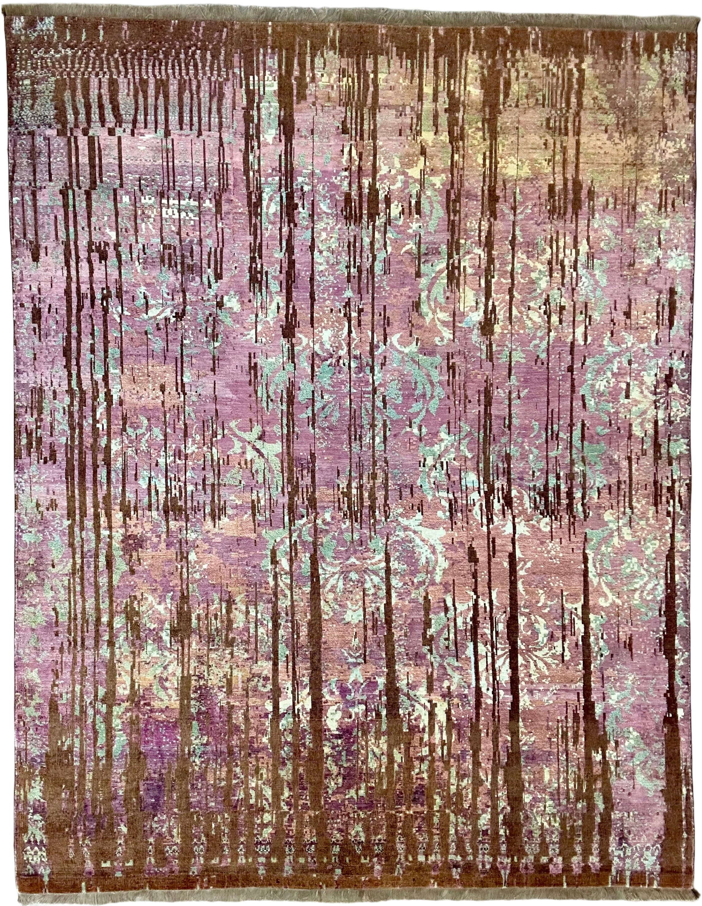 7765 – Designer Hand-Knotted Rug