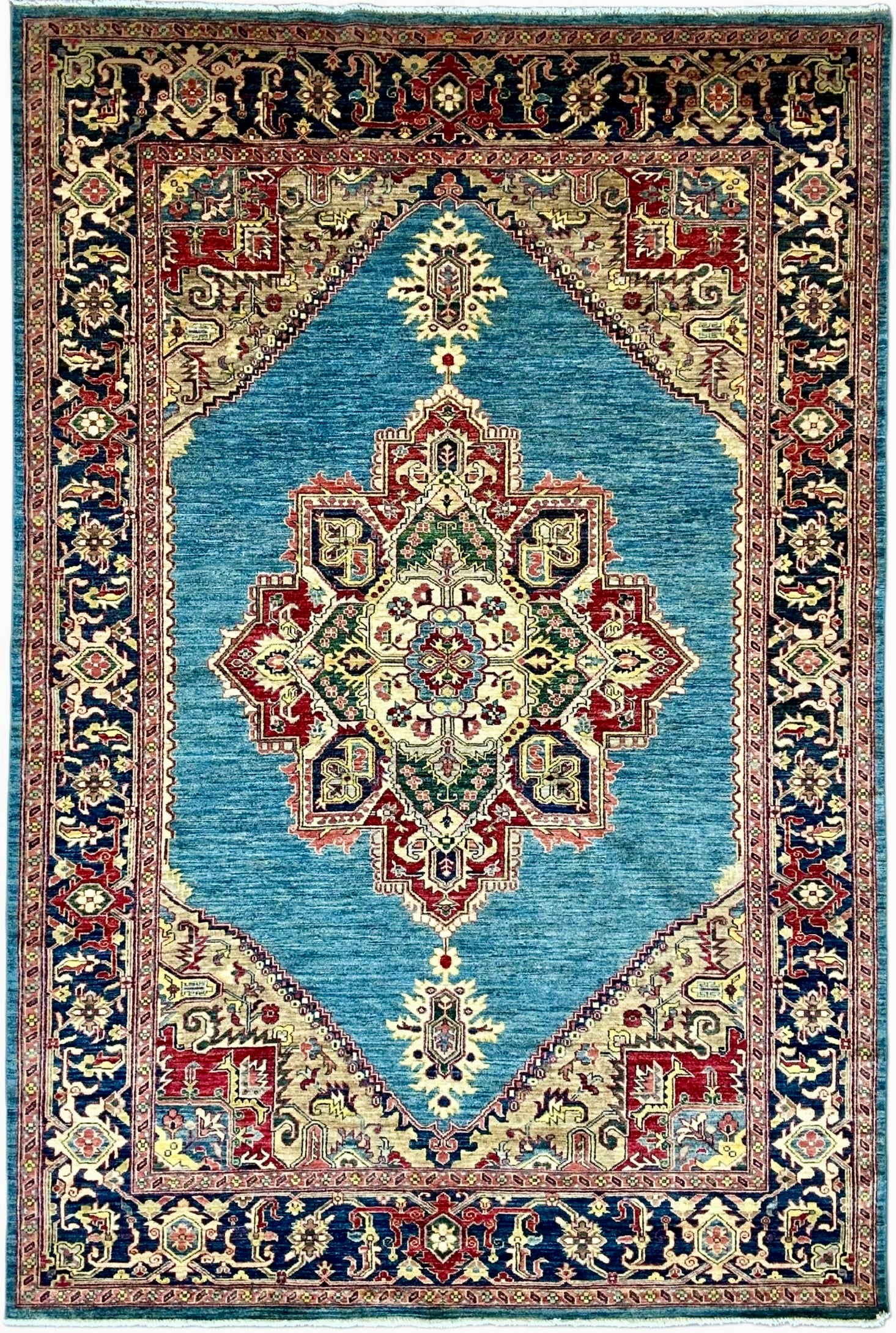 10455 - Bamyan Hand-Knotted Wool Rug