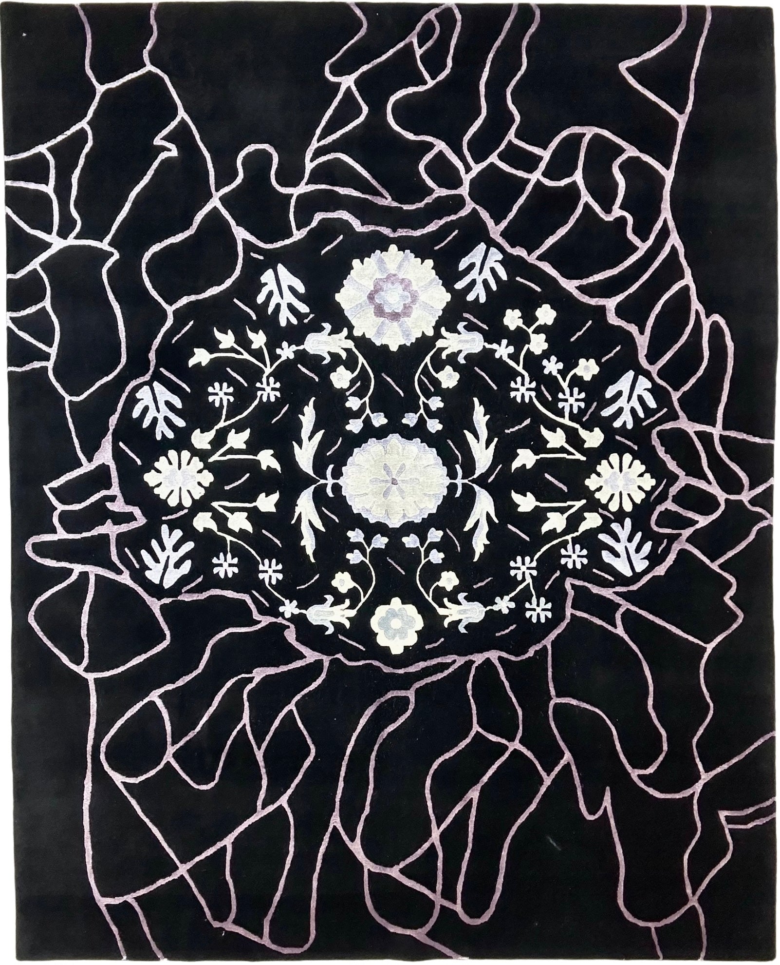 3295 - Indo-Nepali Hand-Knotted Wool Rug