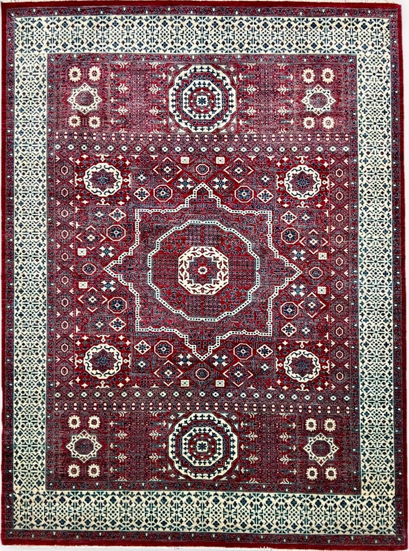 10257 - Bamyan Hand-Knotted Wool Rug