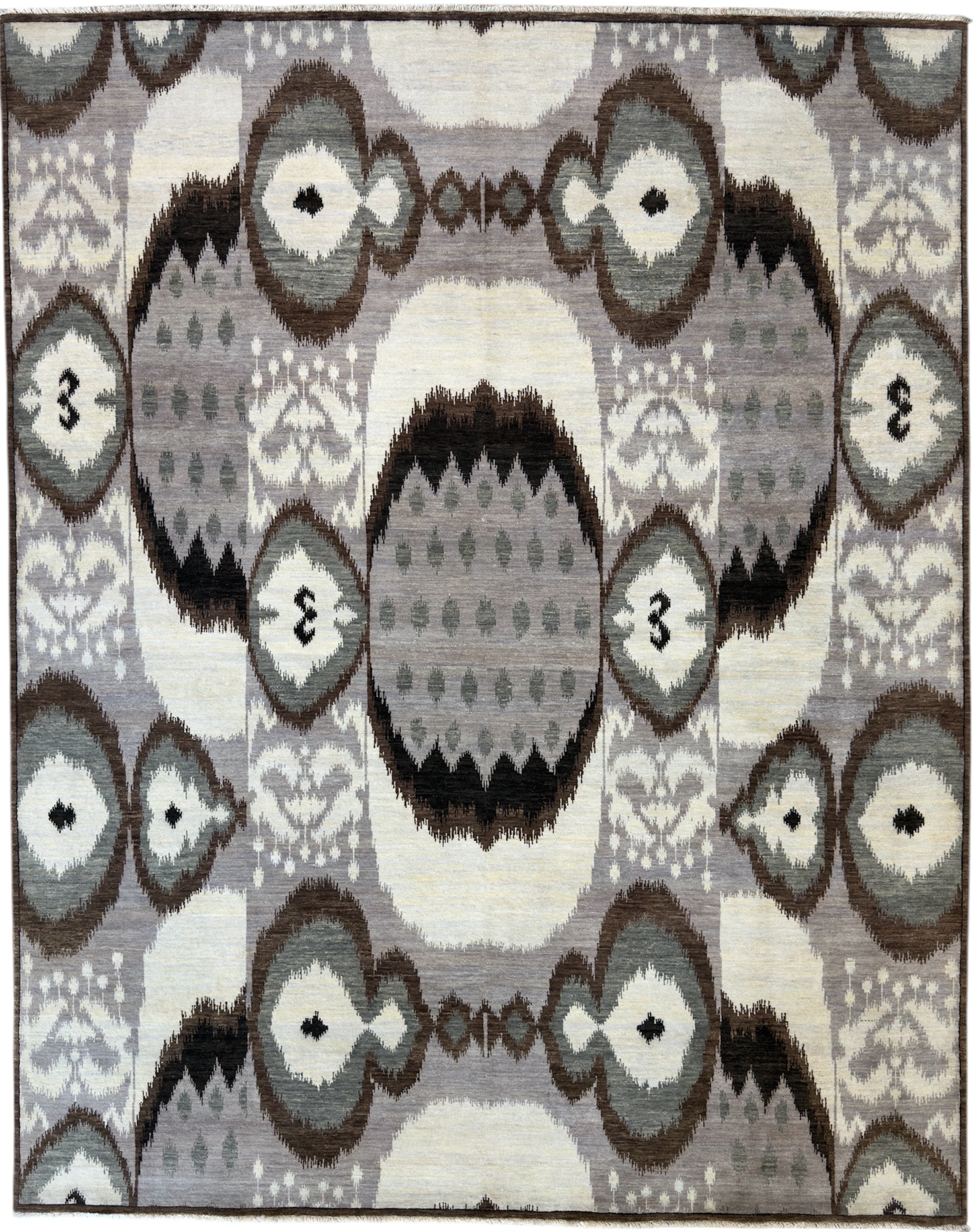 5659 – Designer Hand-Knotted Wool Rug