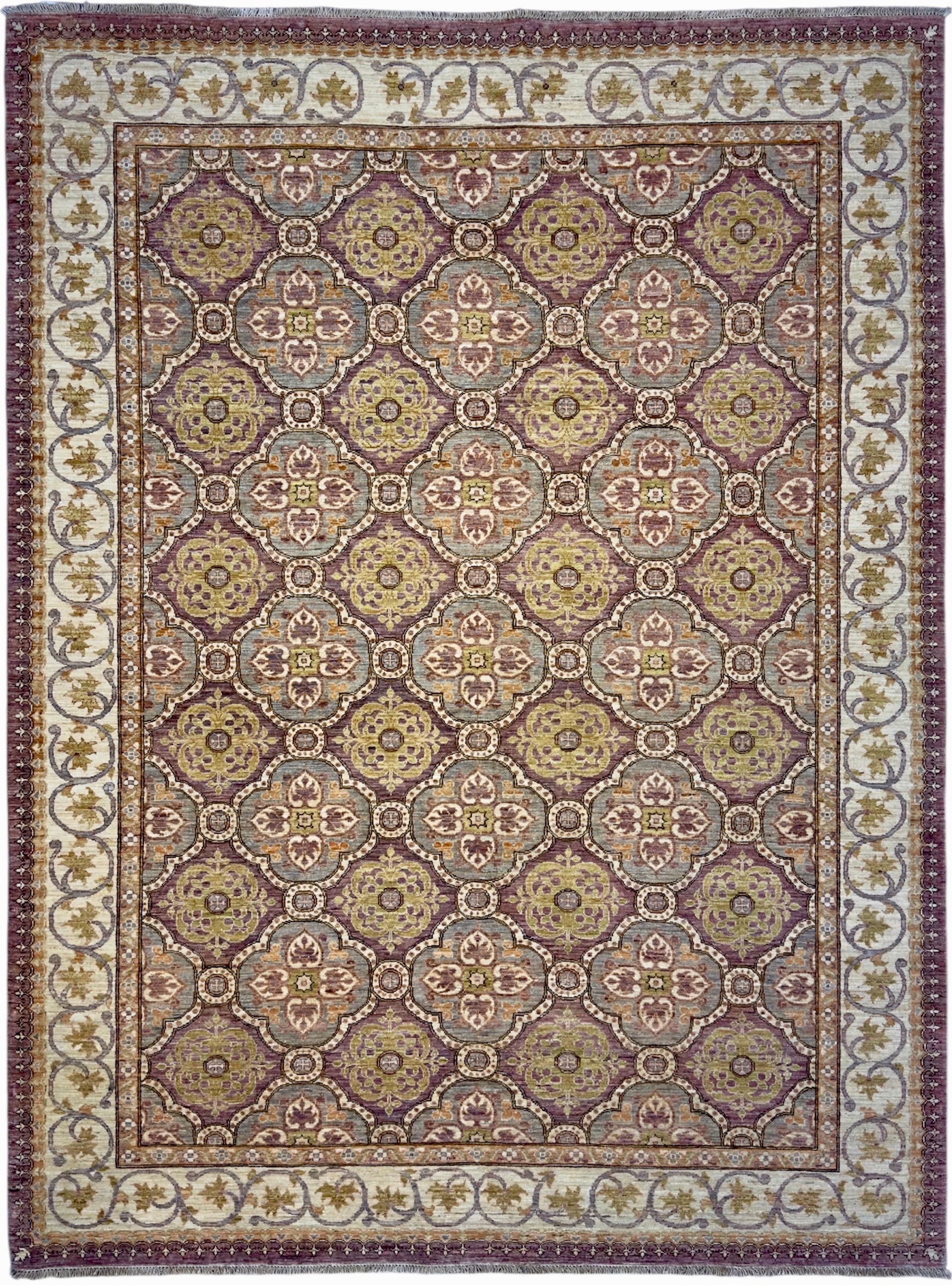 9582 - Bamyan Hand-Knotted Wool Rug