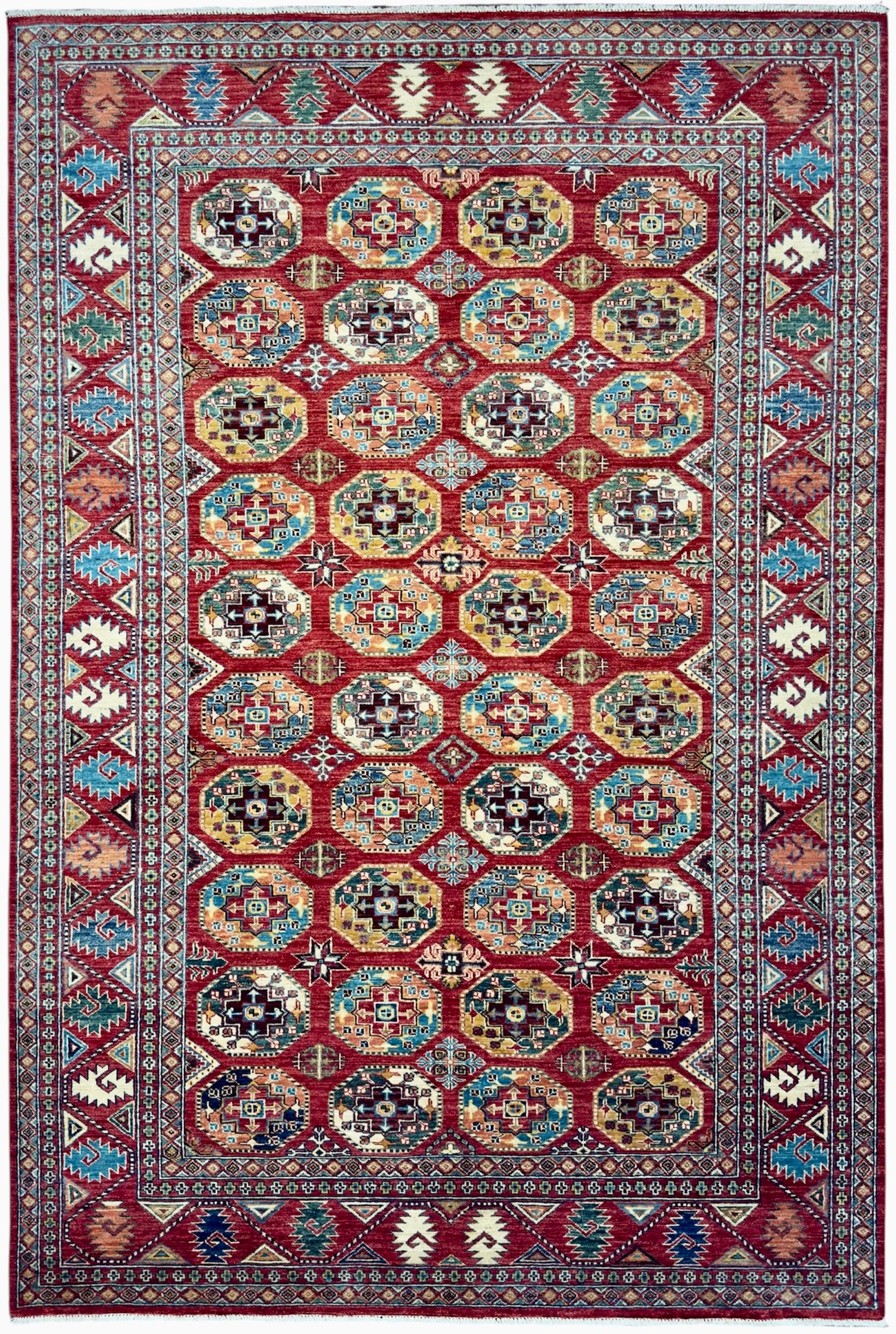 10201 - Tupuchi Hand-Knotted Wool Rug