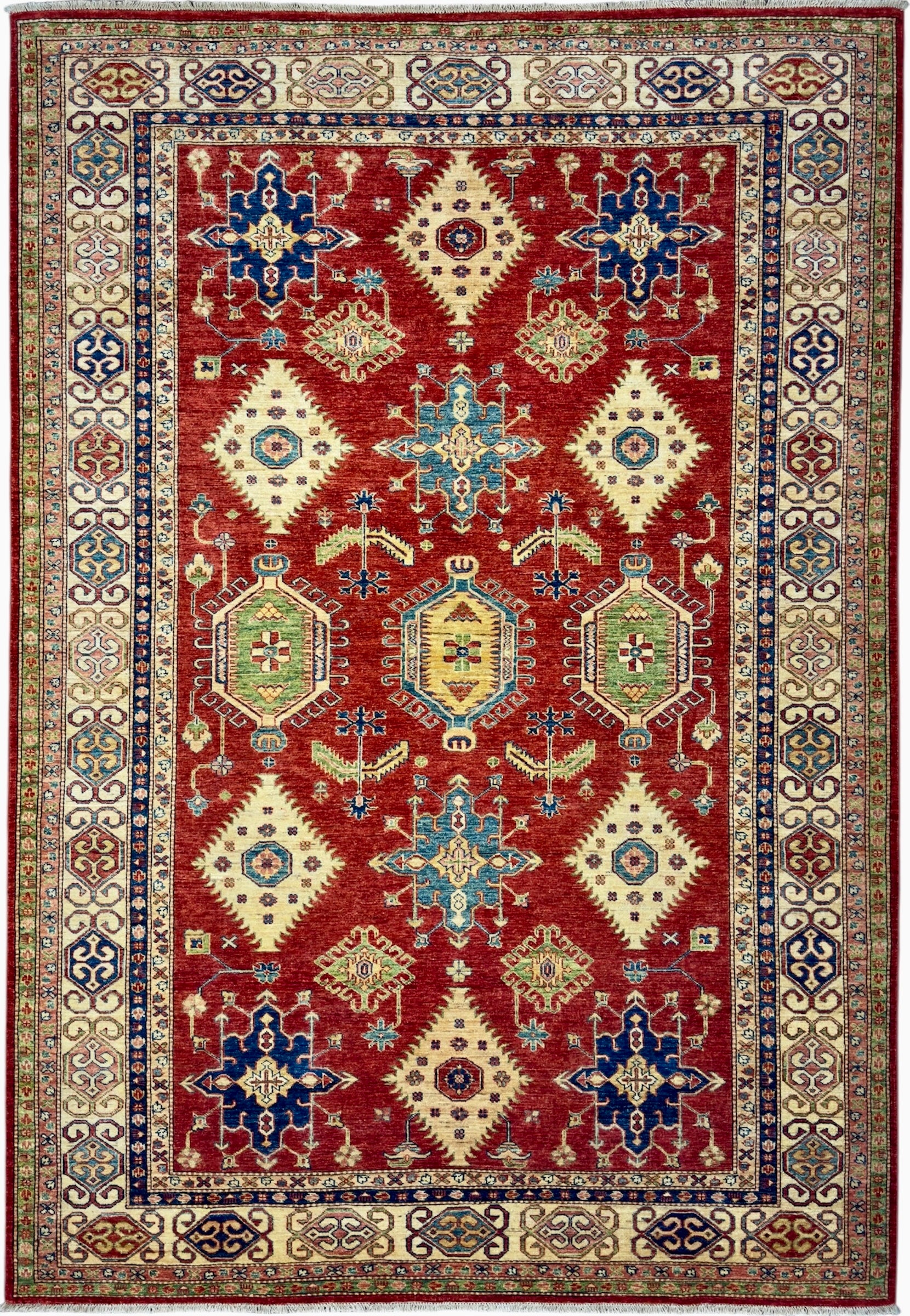 9587 - Tupuchi Hand-Knotted Wool Rug