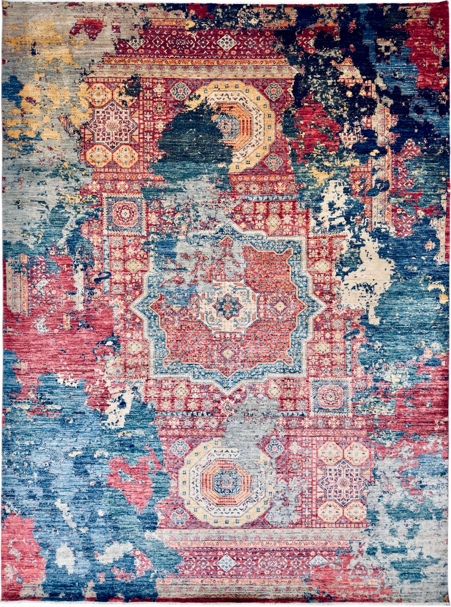 10821 - Doshi Hand-Knotted Wool Rug