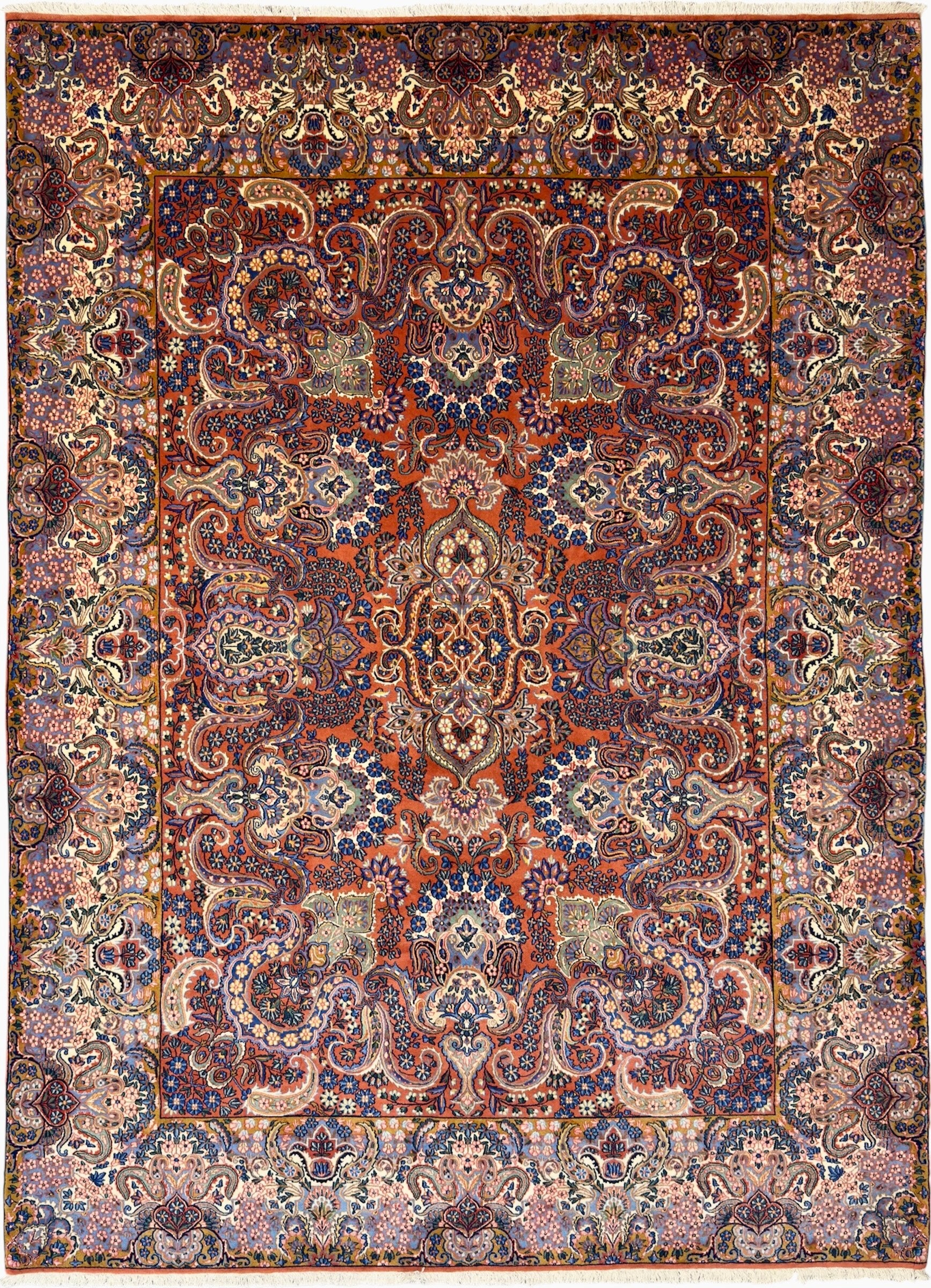 10023 - Sarooq Hand-Knotted Wool Rug