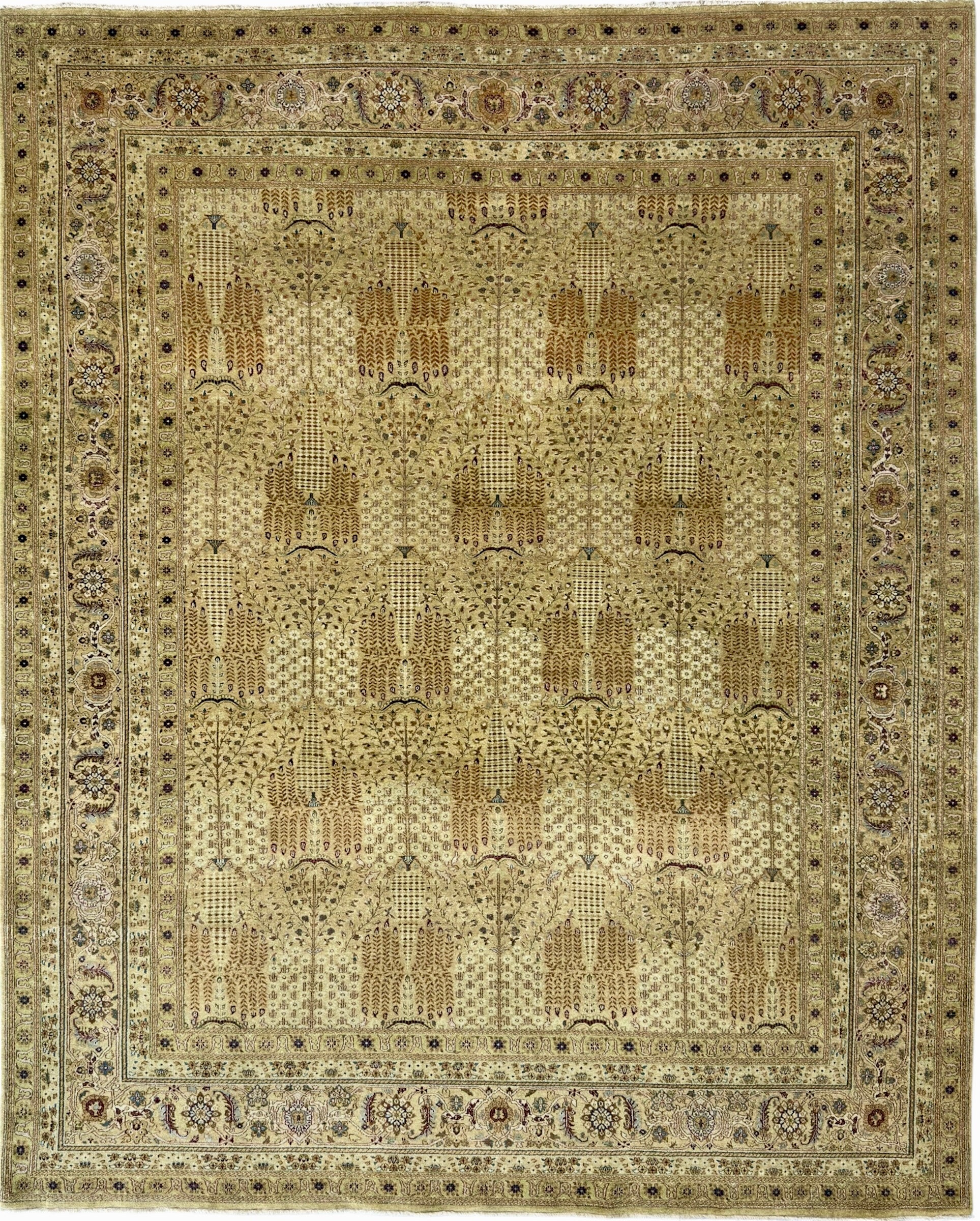 9541 - Haji Jalili Hand-Knotted Wool Rug