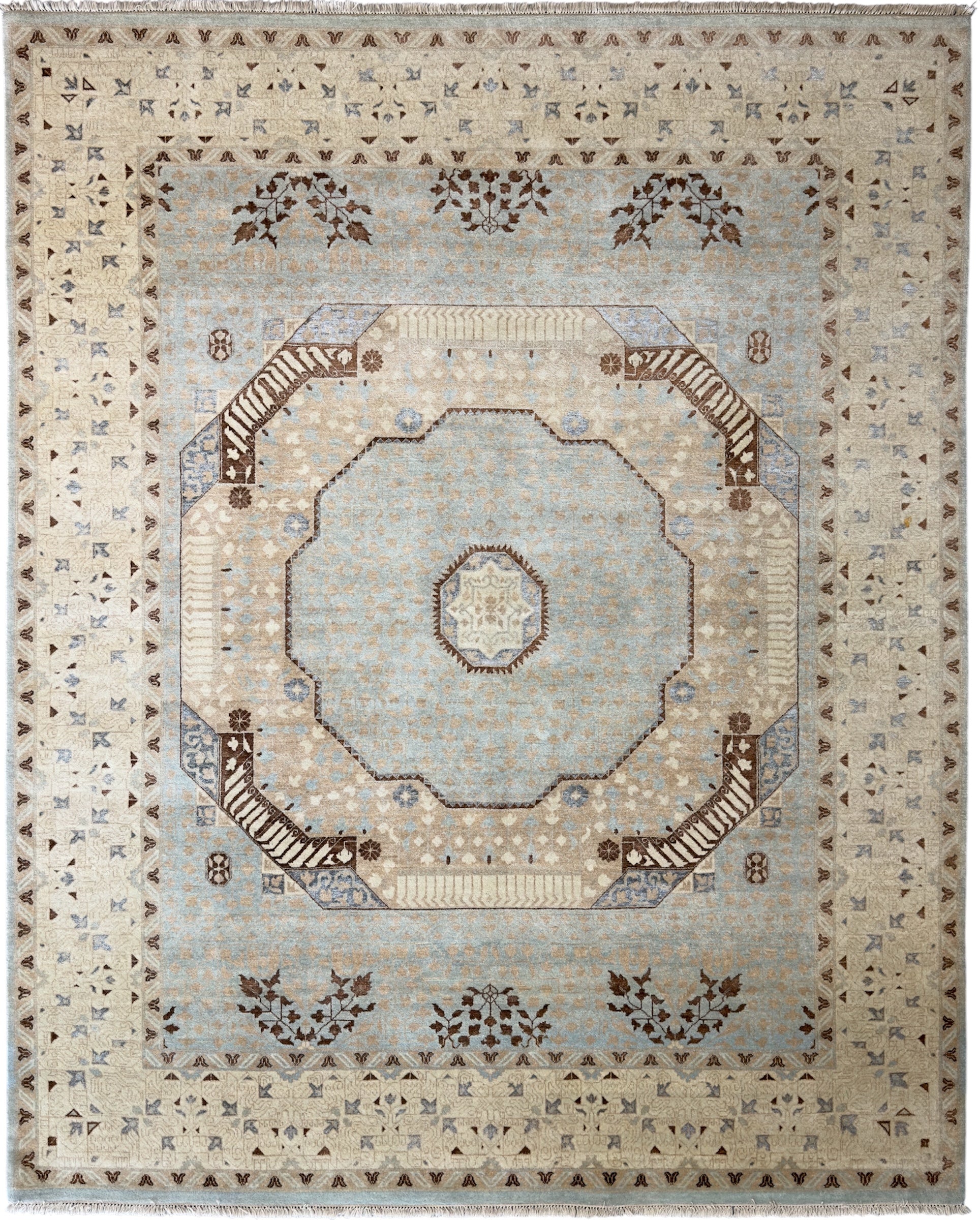 4449 - Mumlook Hand-Knotted Wool Rug
