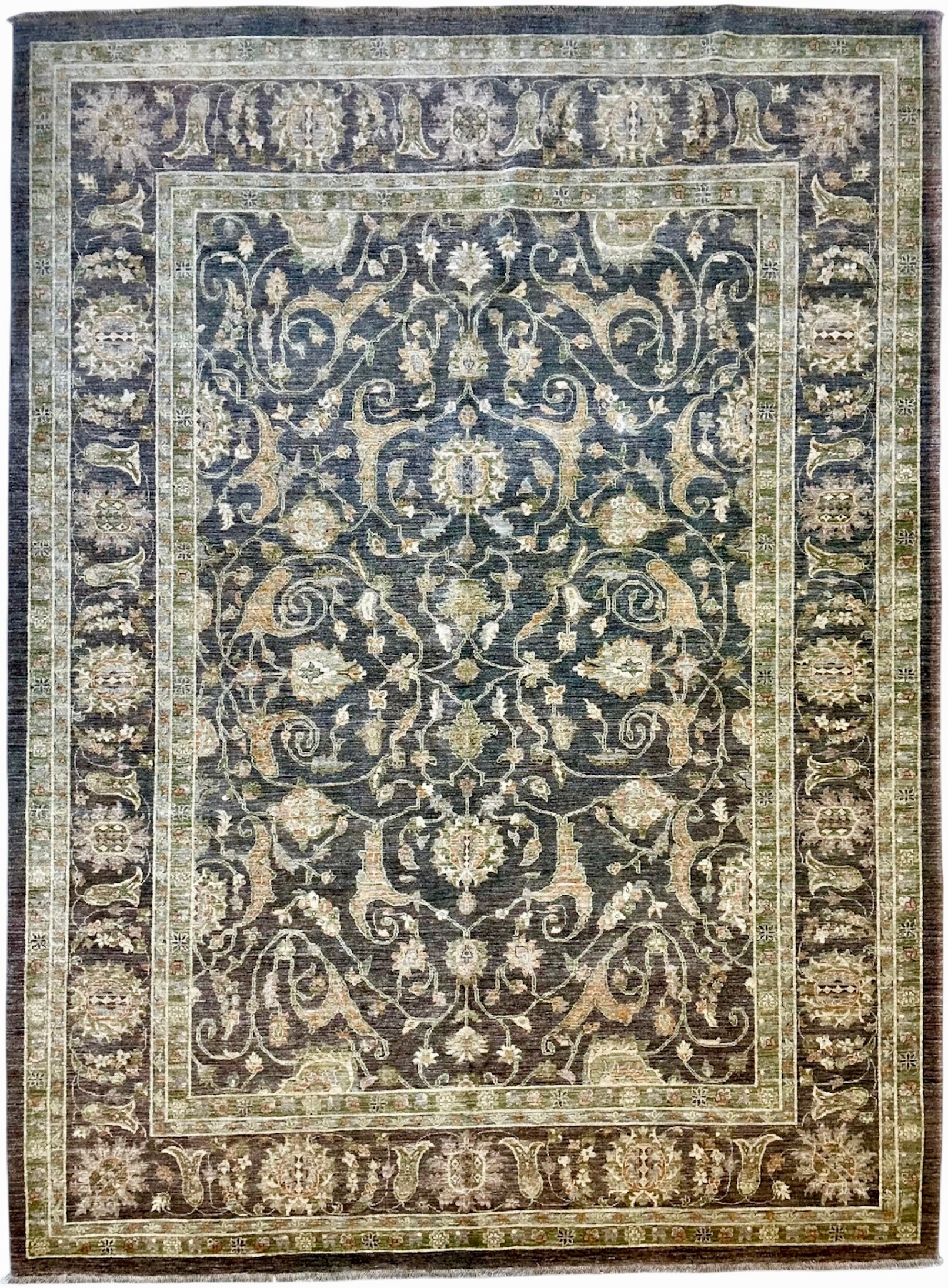 9497 - Bamyan Hand-Knotted Wool Rug